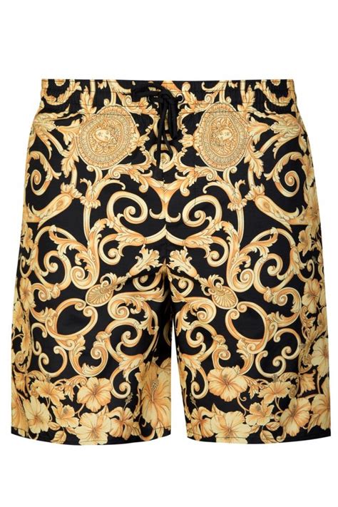 versace replica swim trunks|More.